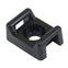 Pacer Screw Down Cable Tie Mount - #10 Screw Mount Method - Black - 100 Pack
